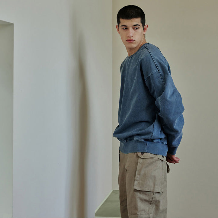 OG Pigment-Dyed Sweatshirt 003 - Blue