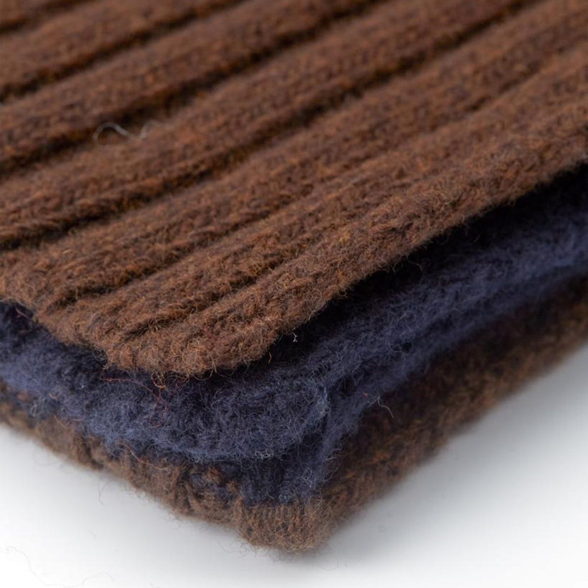 Soane Scarf - Paxton Navy/Brown