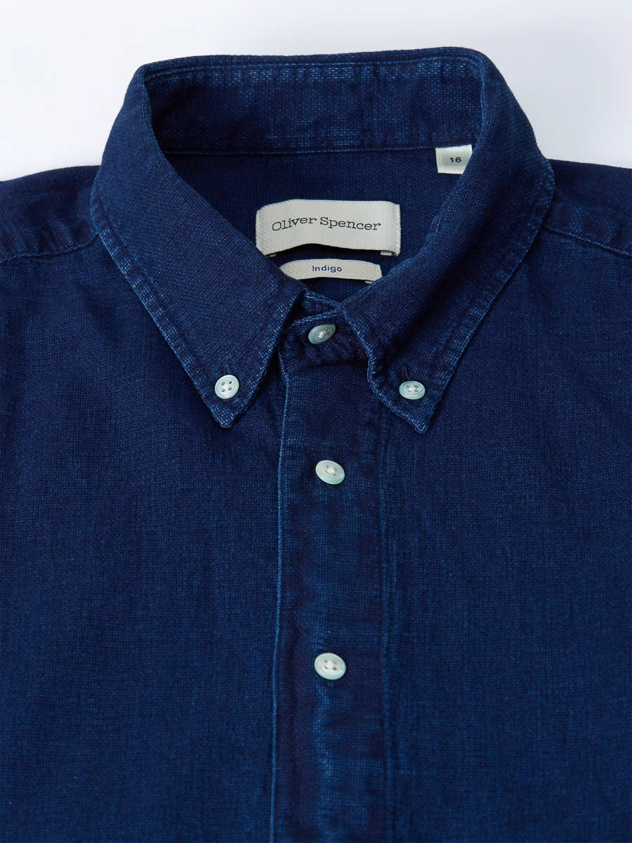 Brook Shirt - Kildale Indigo Rinse