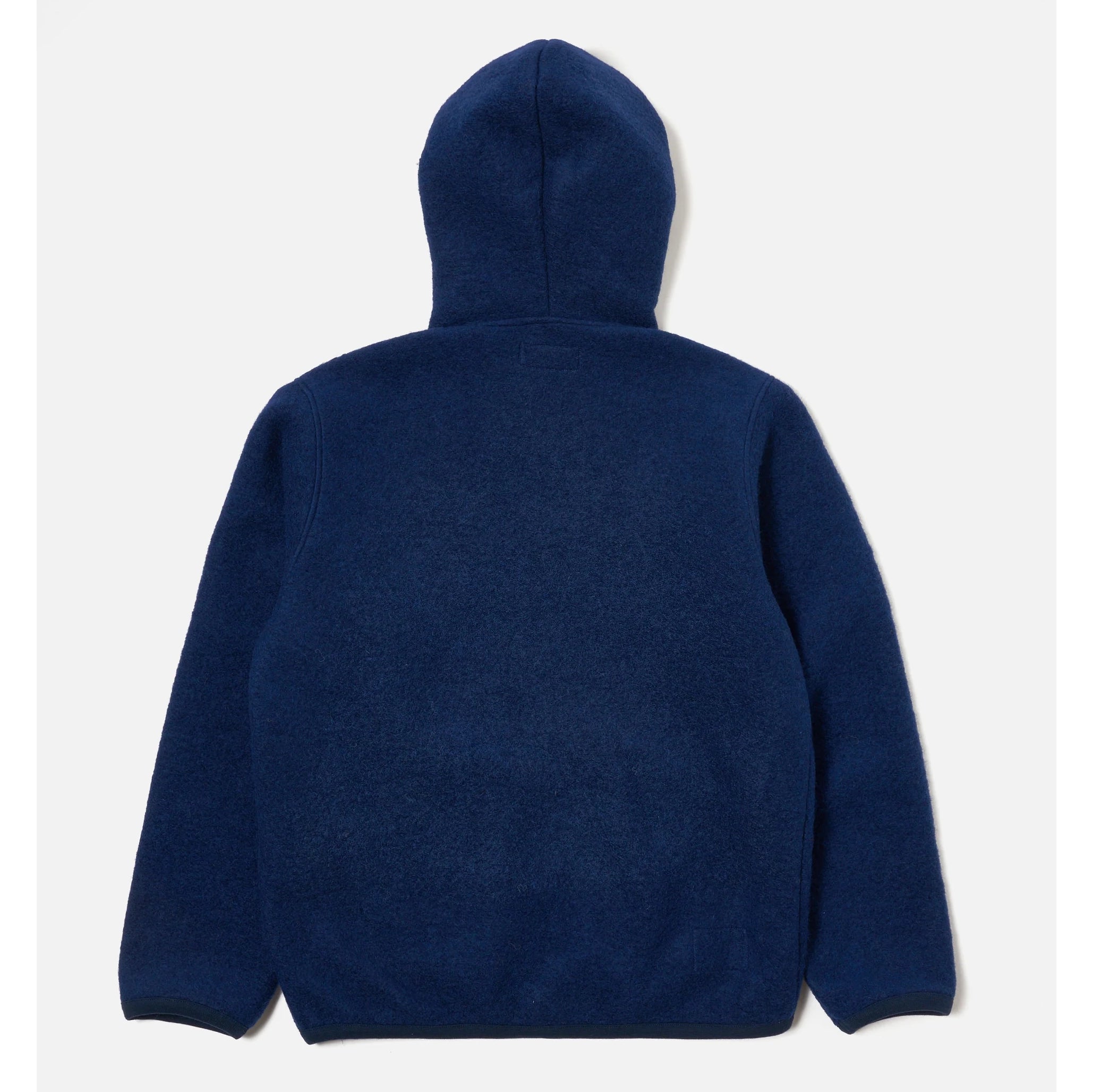 Travel Hoodie - Indigo Wool Fleece