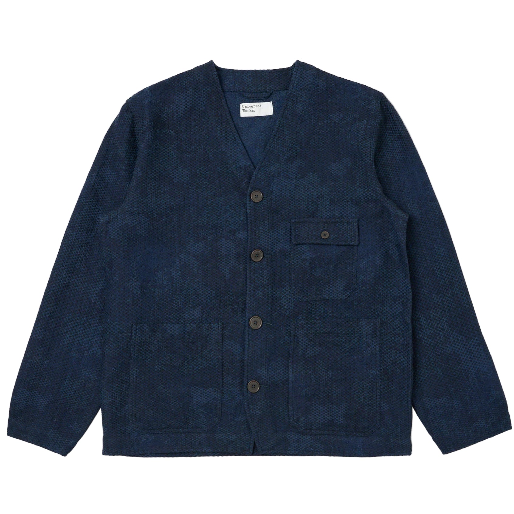 Camo Cabin Jacket - Black/Indigo Denim