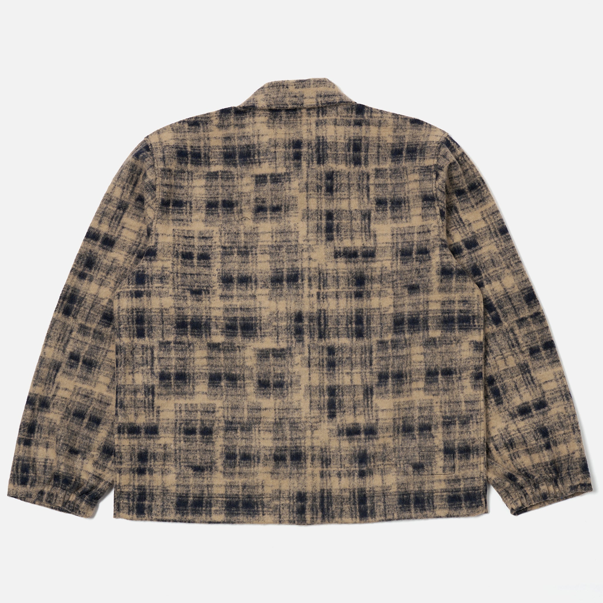 Rams Jacket - Navy Patch Check Fleece