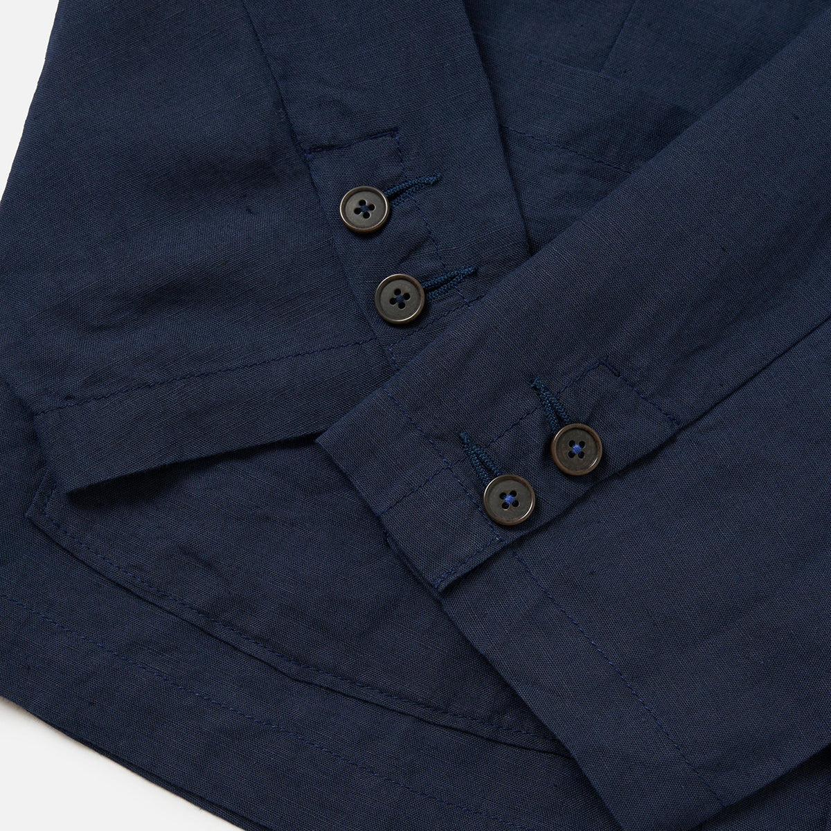 Dizzy Jacket - Navy Linen Blend