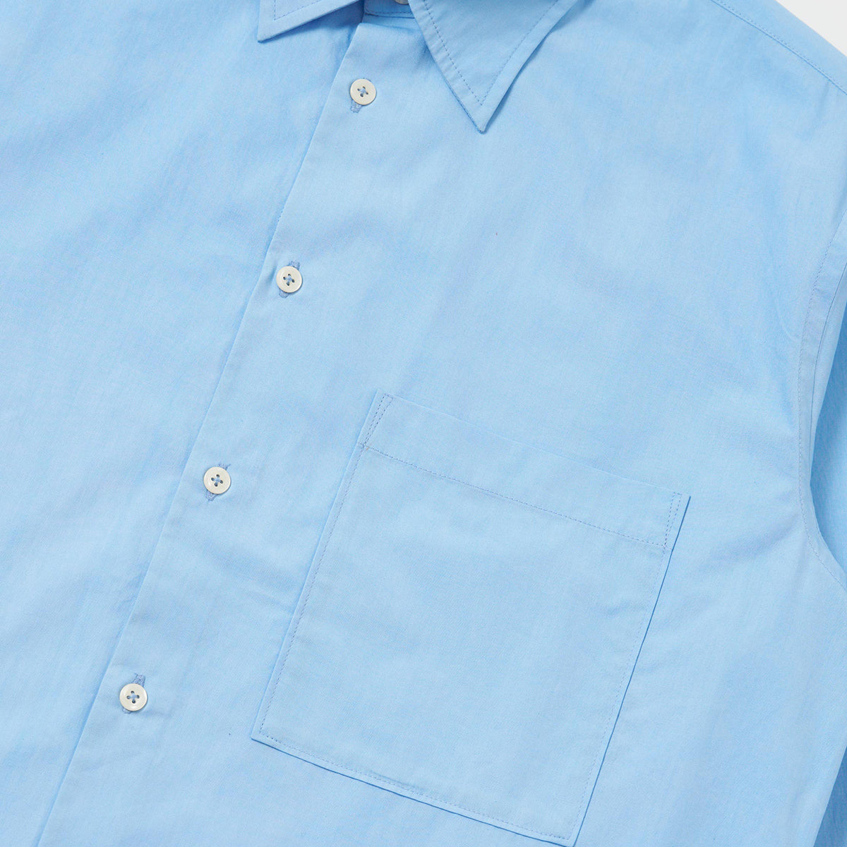 Lucky Shirt - Pale Blue Broadcloth