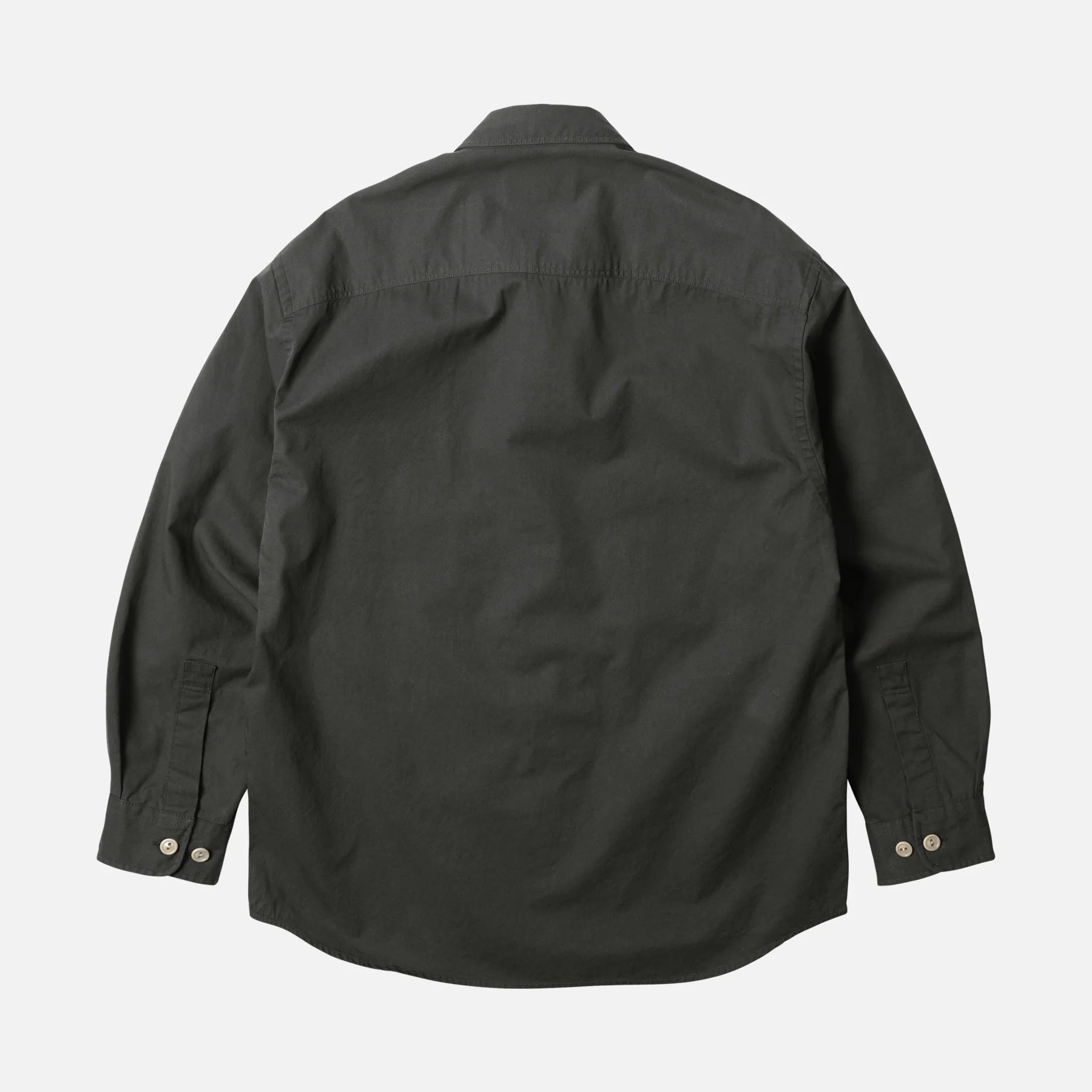 Cotton Pocket Loop Shirt - Grey