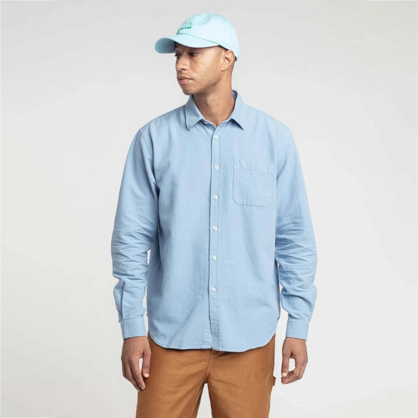 Cosmo French Oxford Shirt - Sky