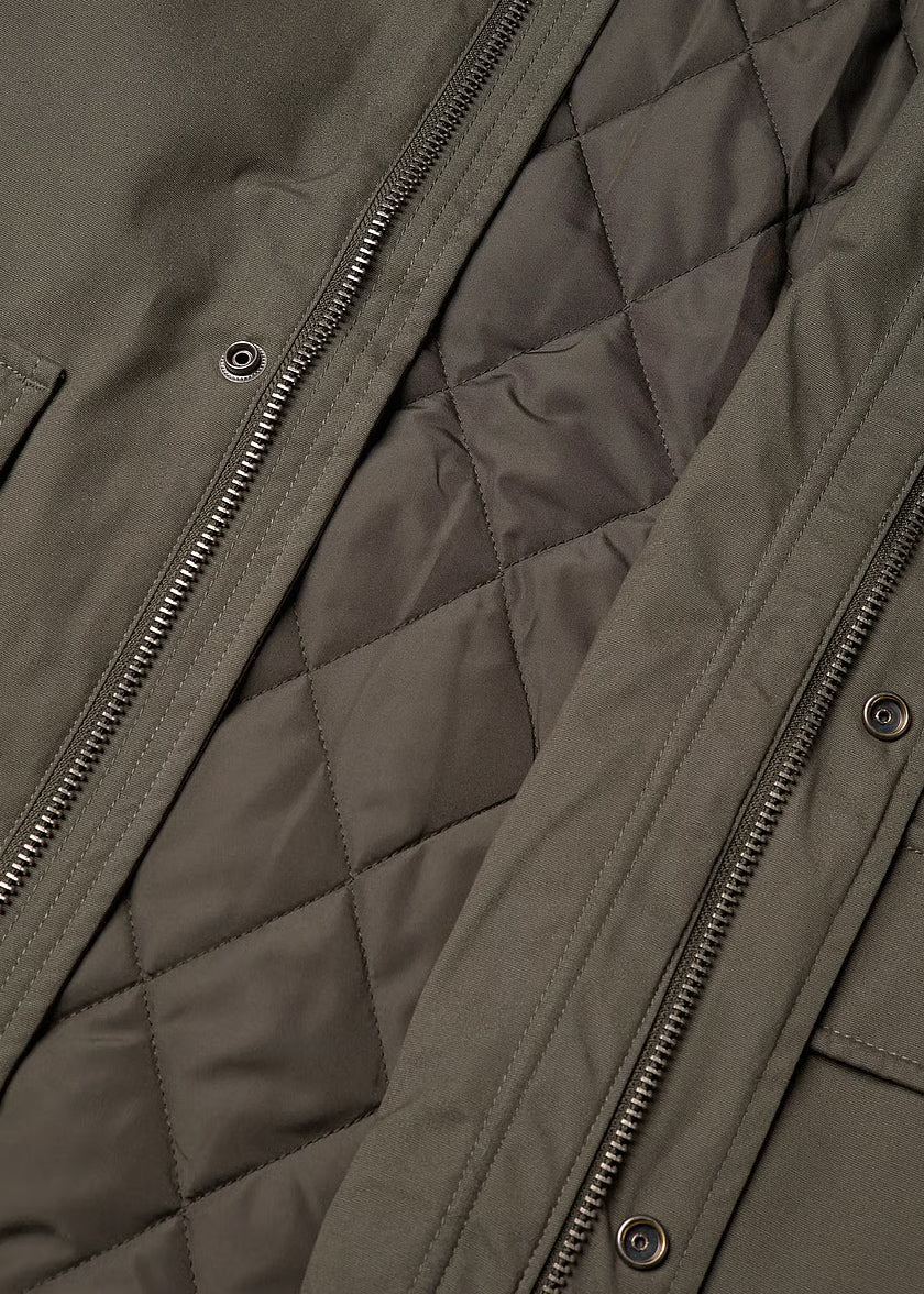 Quilted Heritage Jacket - Chimera Grey