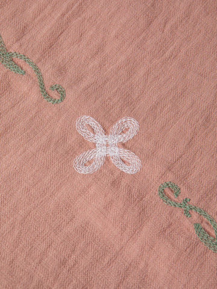 Aberlady Shirt - Dusty Pink Linen Blend