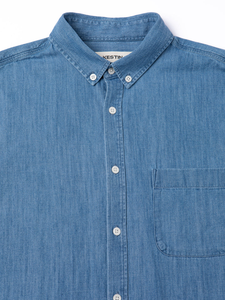 Raeburn Button Down Shirt - Light Denim