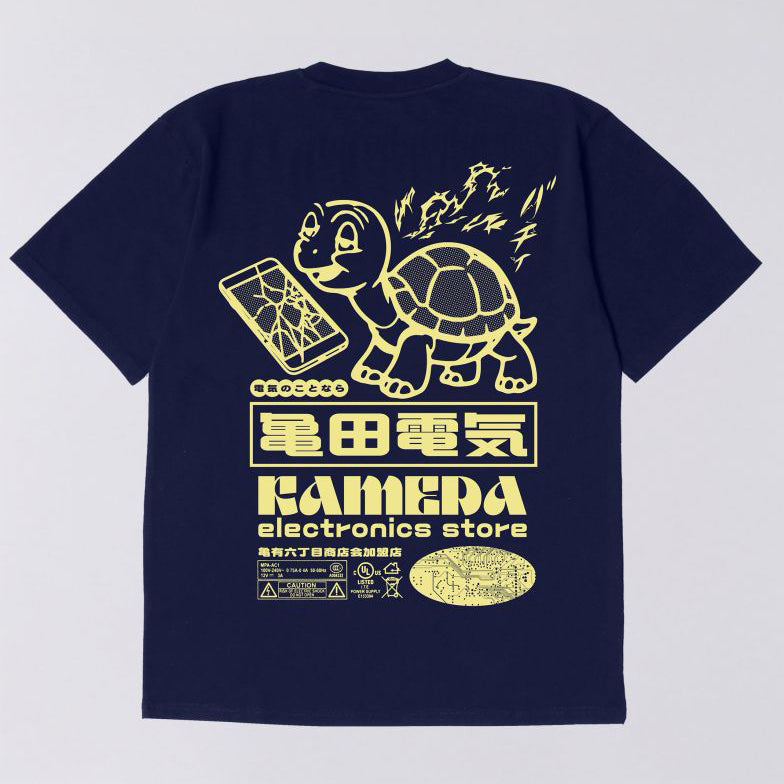 Kamera T-Shirt - Maritime Blue