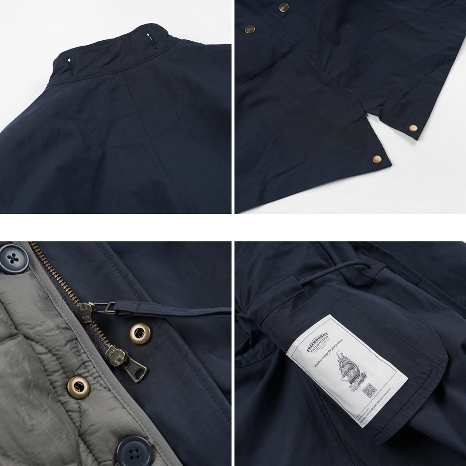 Vincent M1965 Fishtail 2-in-1 Parka 004 - Navy