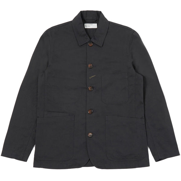 Bakers Jacket - Black Twill