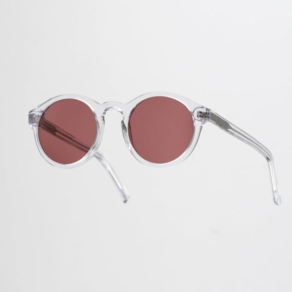 Barstow Crystal & Pink Solid Lens