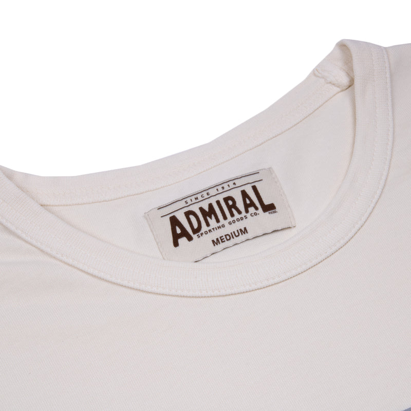Admiral X Frontiers Man Aylestone T-Shirt - Gyr White