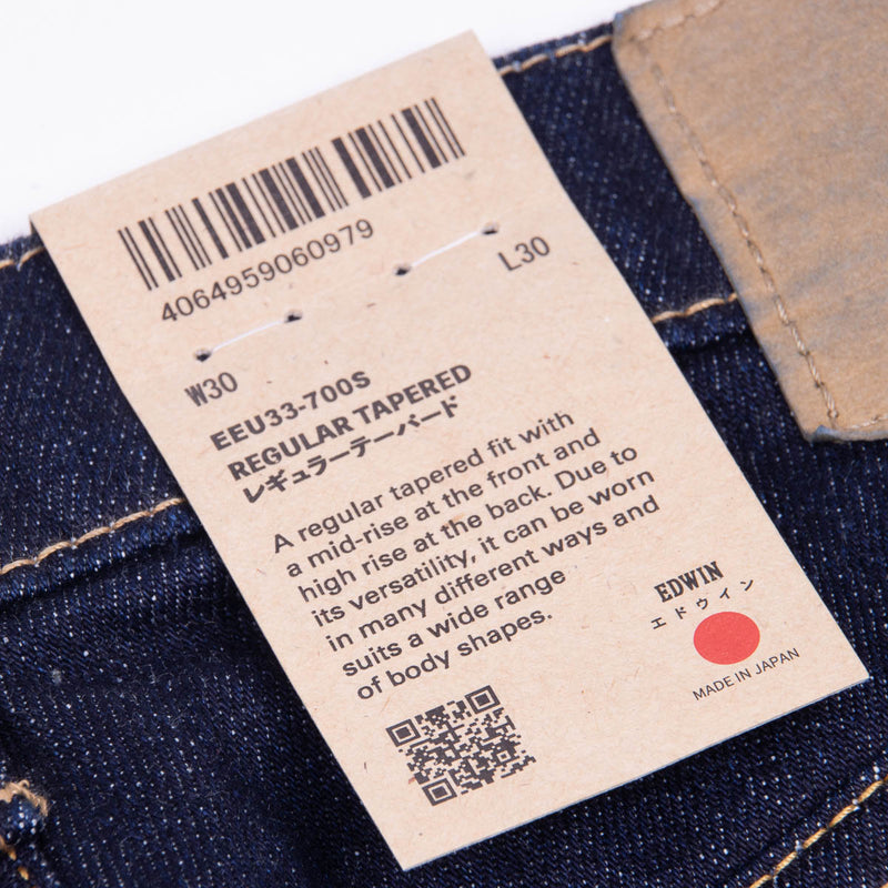 Regular Tapered 13oz - Blue Rinsed