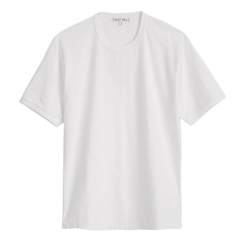 Slub Cotton T-Shirt - White