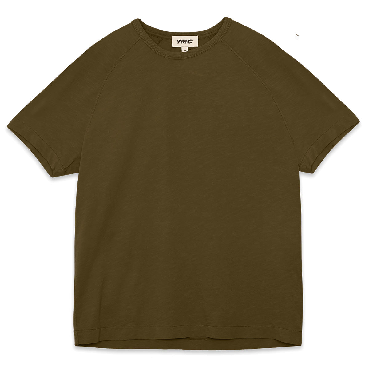 Television Raglan T-Shirt - Olive