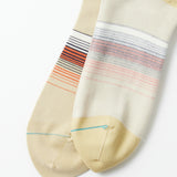 Horizon Stripe Socks - Beige