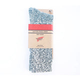 Cotton Ragg Socks - Blue/White