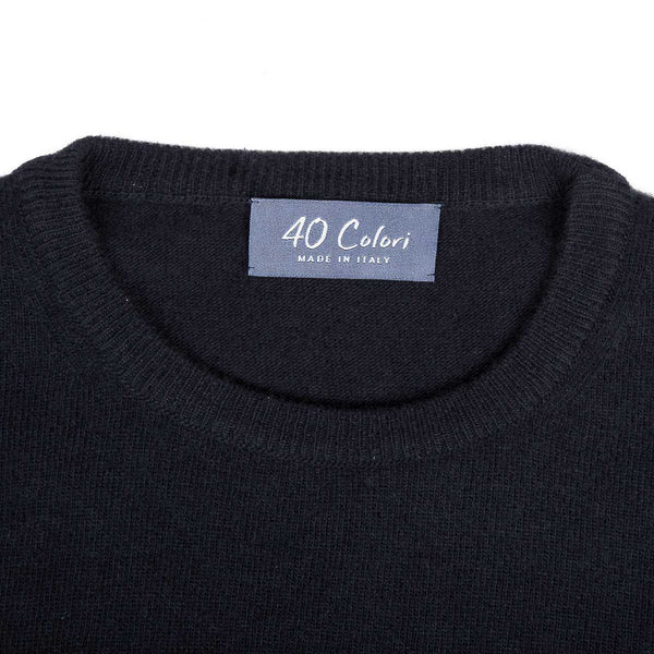 Cashmere/Merino Jumper - Nero