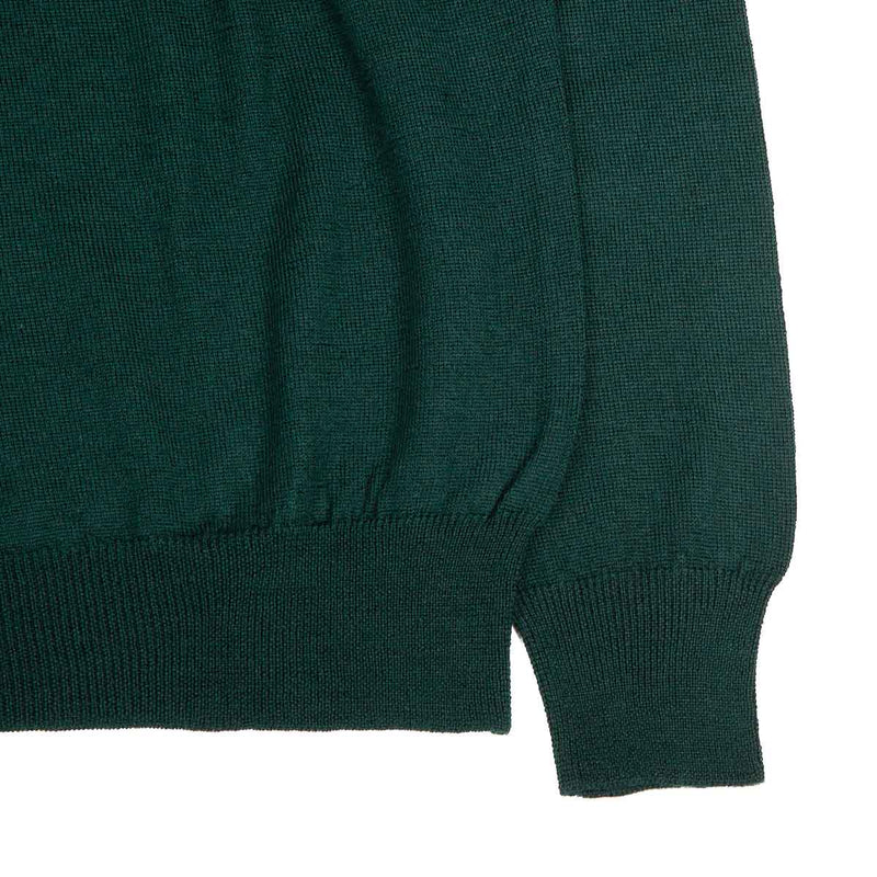 Merino Jumper - Pine Green