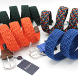 Belt - Royal Blue Woven Elasticated