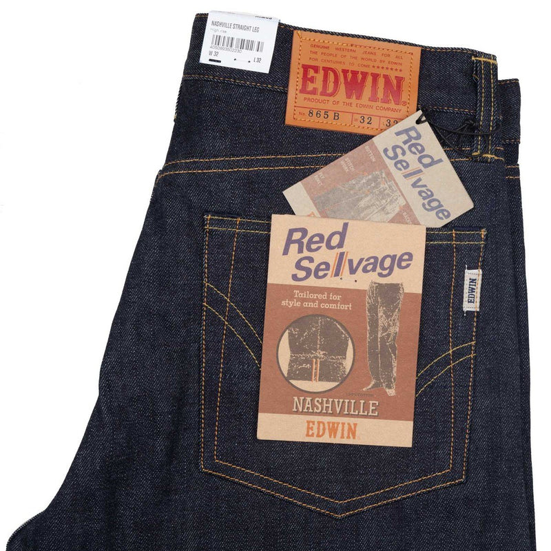 Nashville Straight 14oz - Red Selvedge Dry