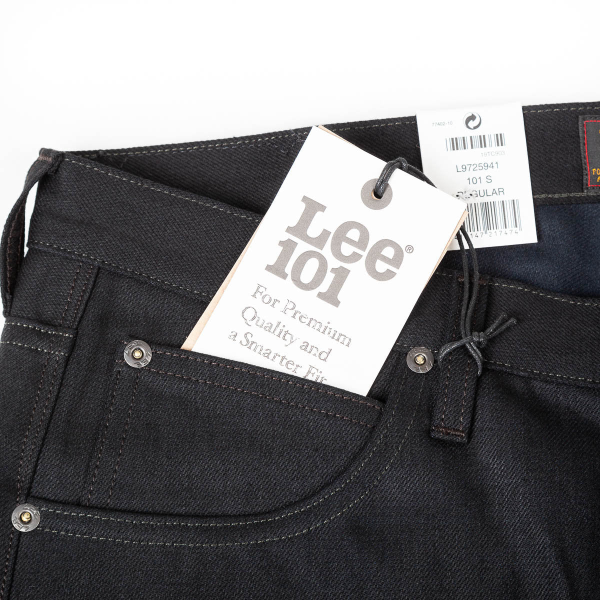 Lee 101 2025 black selvedge