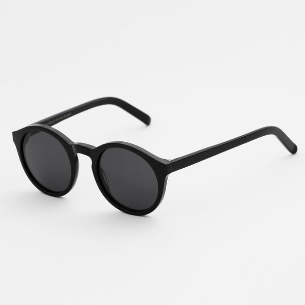 Barstow Black & Grey Solid Lens