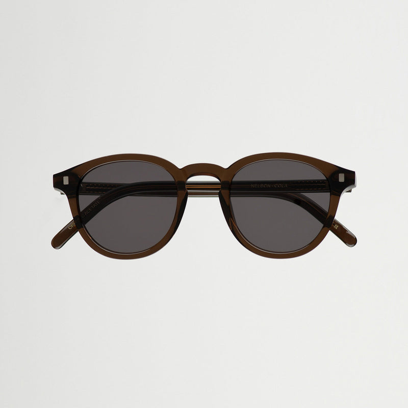 Nelson Cola & Grey Solid Lens