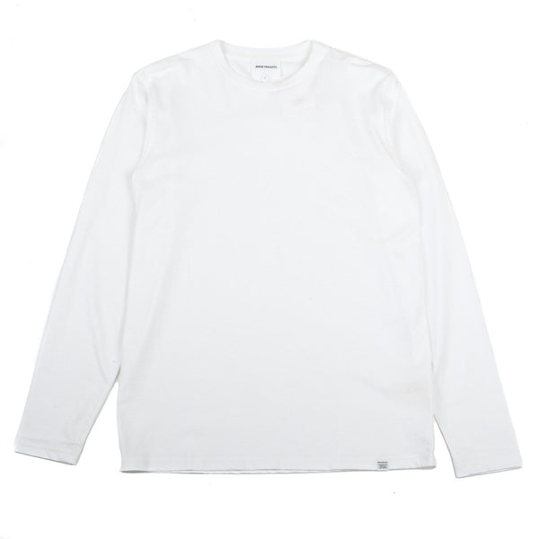 Niels Standard L/Sleeve T-Shirt - White