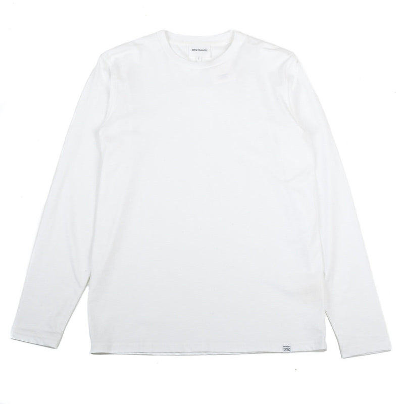 Niels Standard L/Sleeve T-Shirt - White