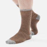 Alpaca Wool Sock - Brown