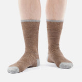 Alpaca Wool Sock - Brown